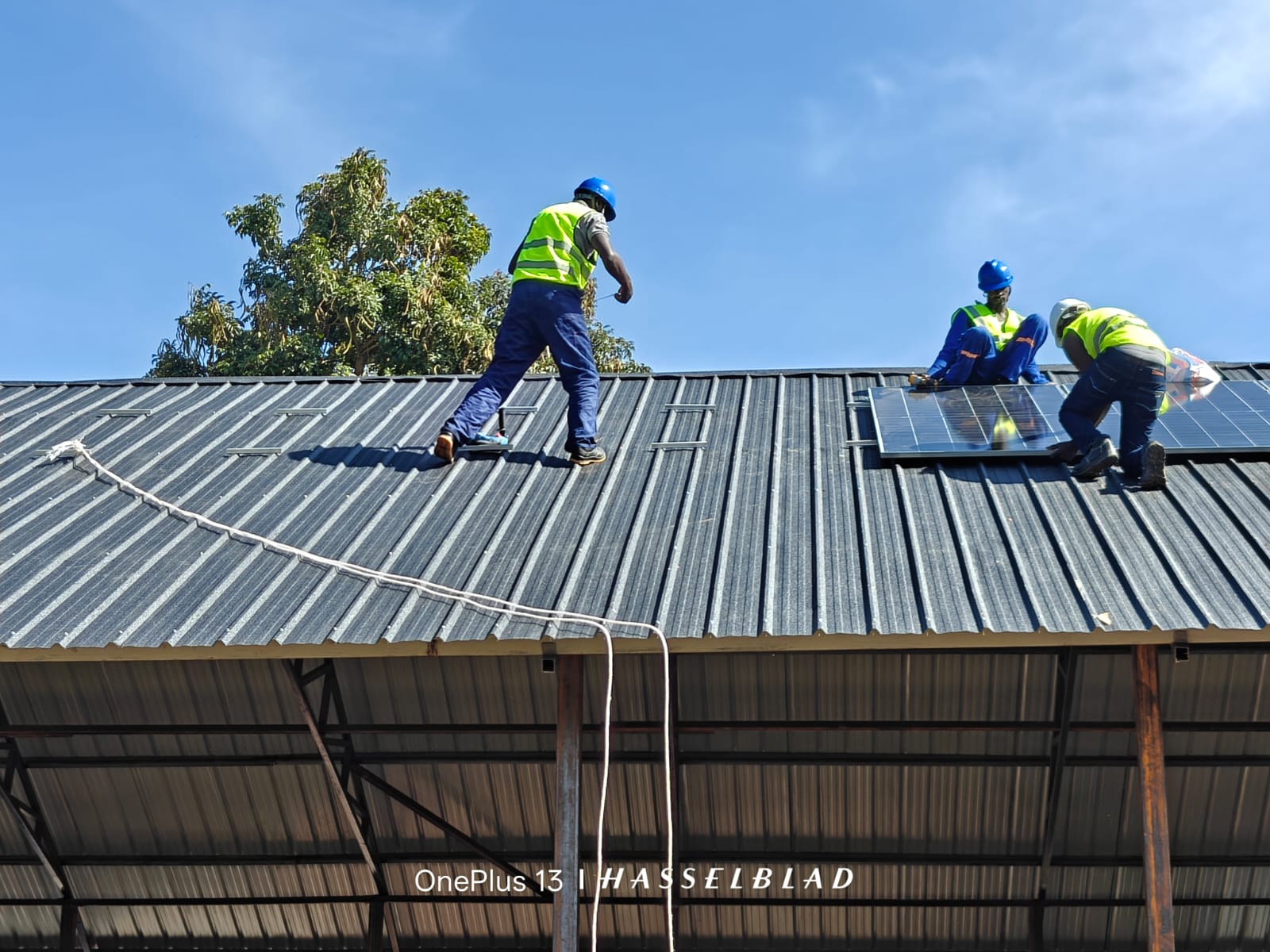 Solar installation project